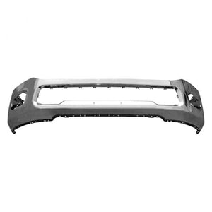 2019-2021 Ram 3500 Bumper Face Bar Front Chrome Steel - Ch1002410