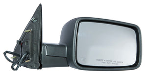 2011-2012 Ram 2500 Mirror Passenger Side Power Heated Textured With Out Signal/Memory/Puddle Lamp Non-Tow Type - Ch1321303