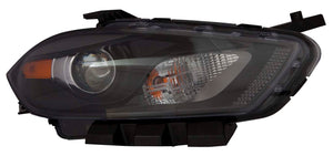 2013-2015 Dodge Dart Headlight Passenger Side Halogen Black Bezel High Quality - Ch2503240