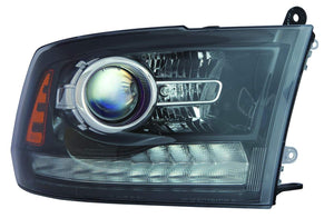 2014 Ram 2500 Headlight Passenger Side Halogen Projector Black Bezel High Quality - Ch2503245