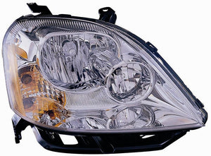 2005-2007 Ford 500 Headlight Passenger Side With Out Signal Lamp Socket High Quality - Fo2503221