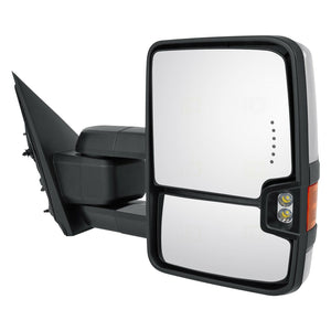 2015-2019 Gmc Denali 3500 Mirror Passenger Side Power Heated Tow Type With Memory/Side Marker/In-Glass Turn Signal/Cargo Spotlight - Gm1321514