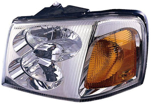 2004-2005 Gmc Envoy Headlight Driver Side High Quality - Gm2502220