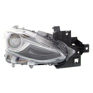 2014-2018 Mazda 3 Headlight Passenger Side Hid With Out Auto Level Sdn/Hb High Quality - Ma2503145